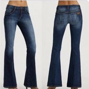 Joe's :Pre-owned Jeans High Waist the flare  Visionarie Womens Blue Medium Wash